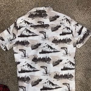 Chaps Fish Hawaiian shirt